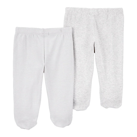 Lot de 2 Pantalons en Coton Bébé Carter's - Gris