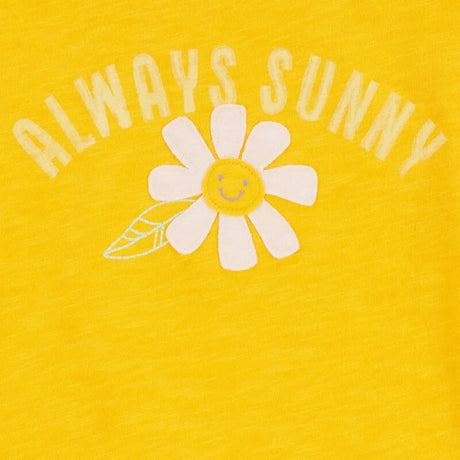 T-shirt Always Sunny Flower Carter's - Jaune