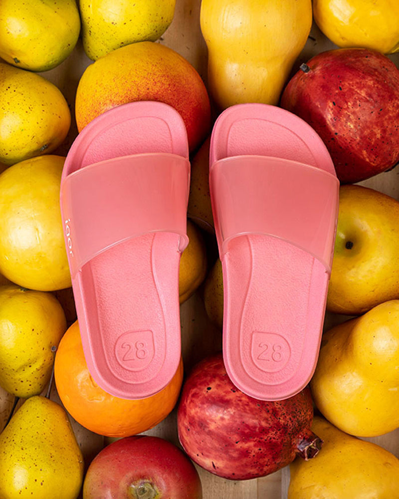 Igor Cristal Beach Slides - Coral