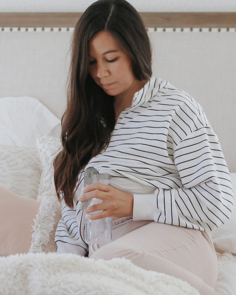 Dr. Brown's Tire-lait Manuel avec Protection en Silicone SoftShape™ et Biberon à Col Large 150ml