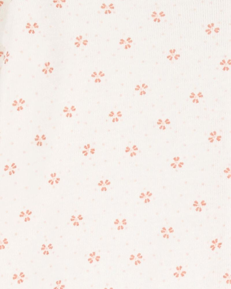 Ensemble 3 Pièces Cardigan Bébé Carter's - Blanc & Rose