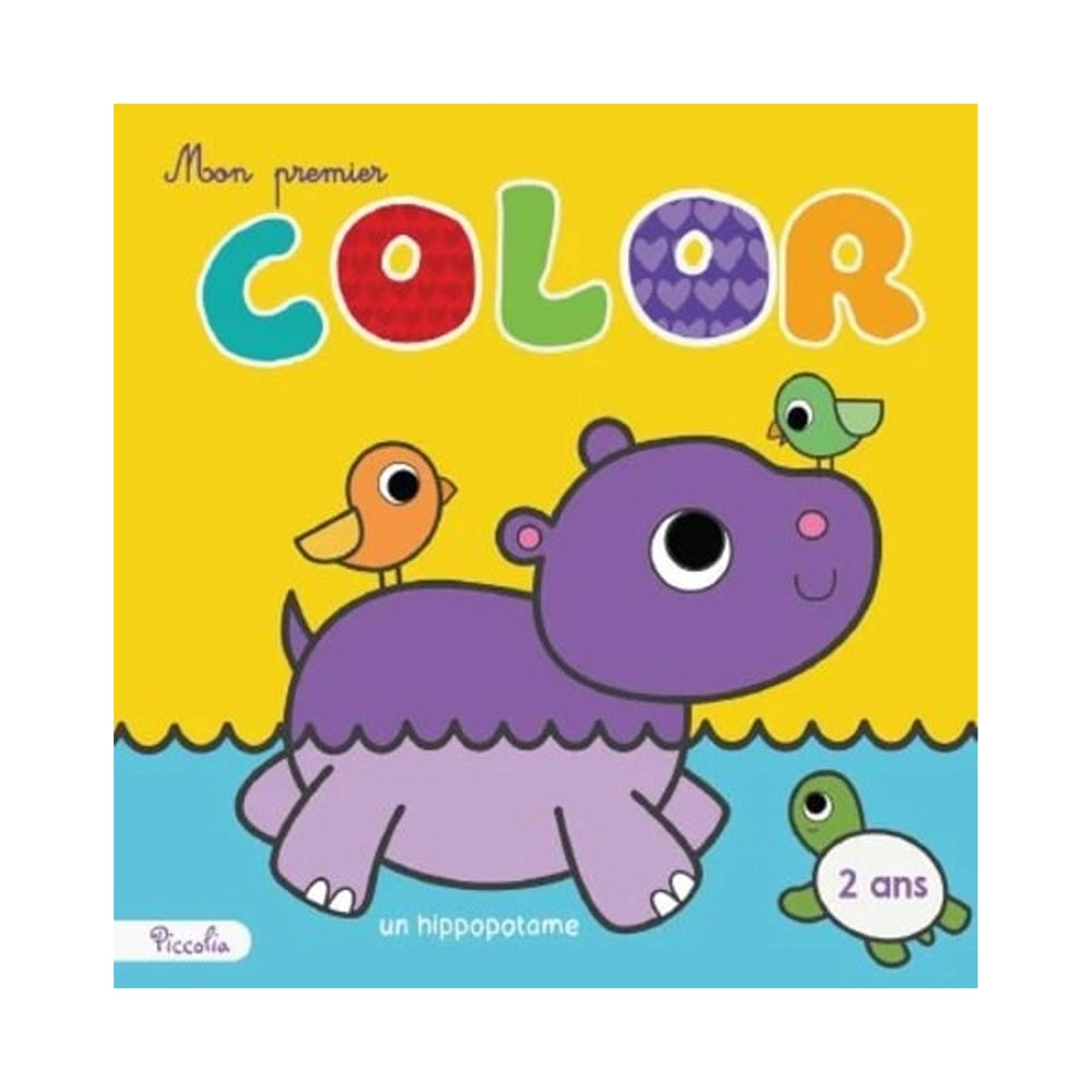 Hipopótamo - Mi primer libro para colorear