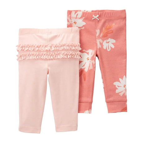 Lot de 2 Pantalons à Enfiler Carter's - Rose