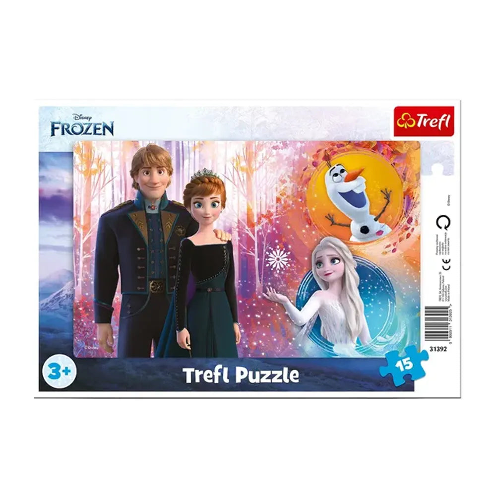 Trefl Puzzle Frozen II 15 Pièces - 3A+ | Wlidaty Maroc - 1er site E ...