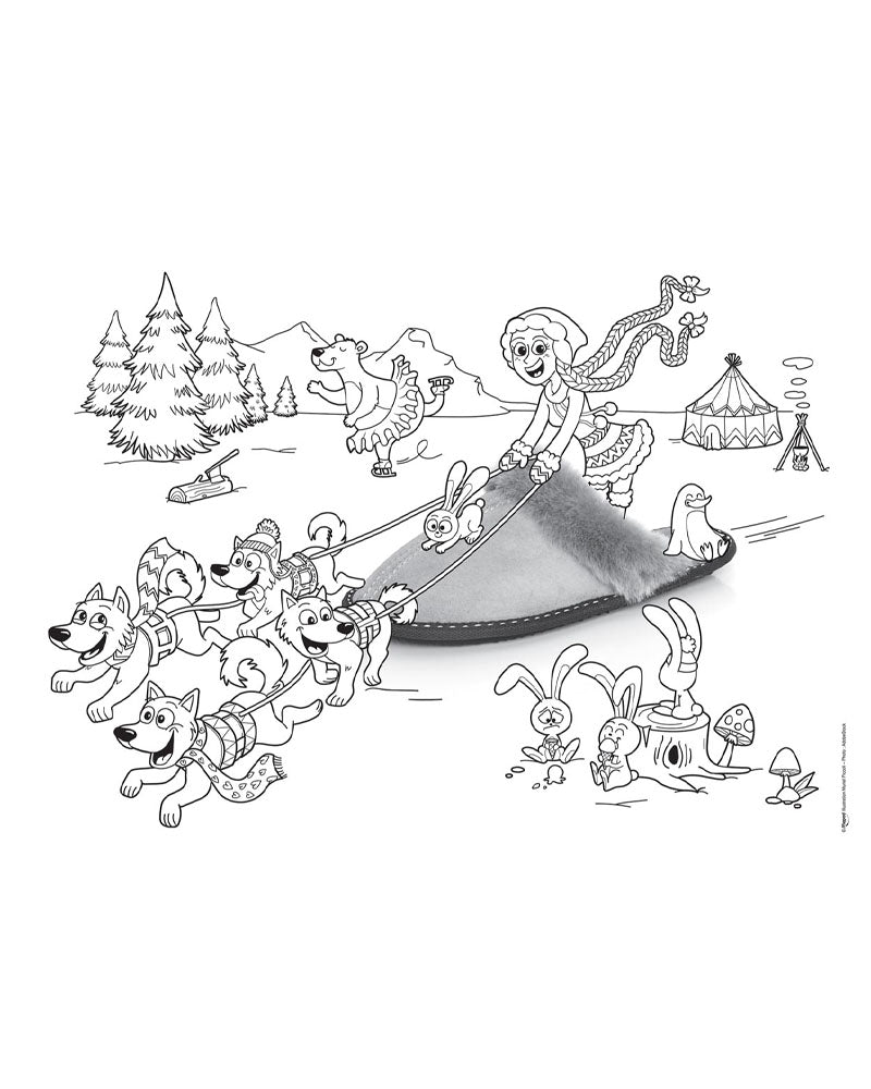 Maped Set de Table en Papier Carton à Colorier x15 - Vert