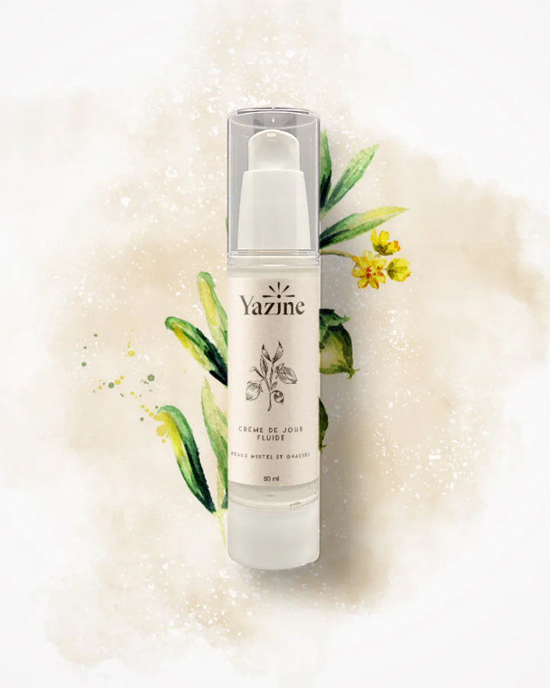 Yazine Crème Fluide À la Niacinamide - Peaux Mixtes & Grasses - 50ml