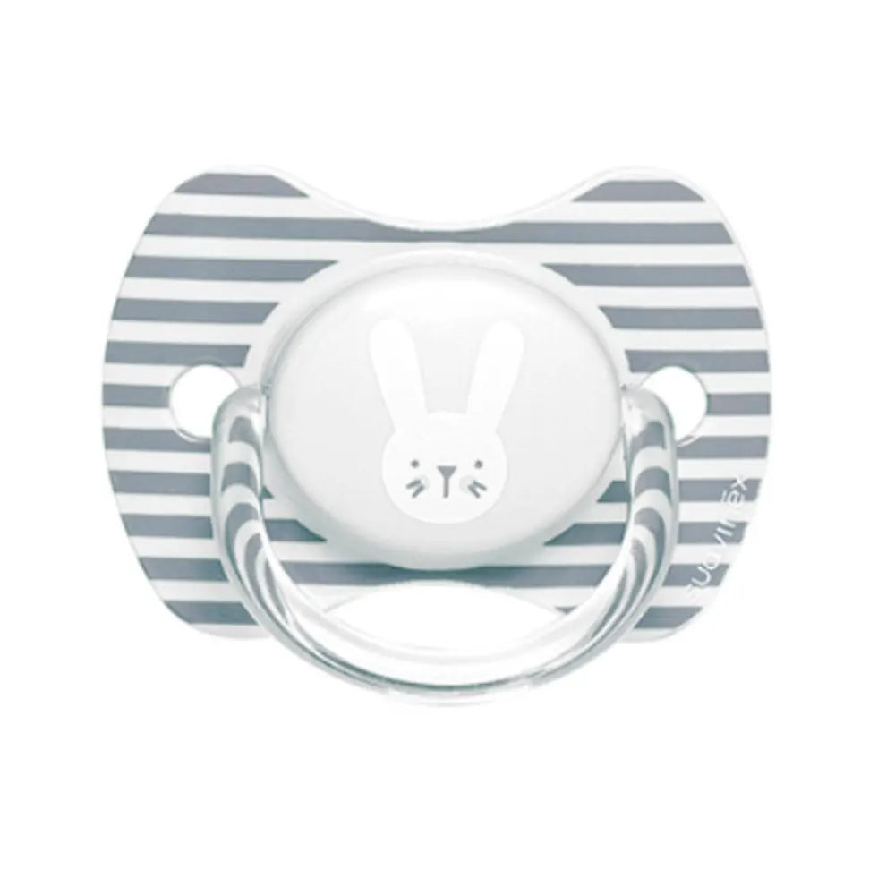 Suavinex Sucette Premium avec Tétine Symétrique Silicone - 6/18M