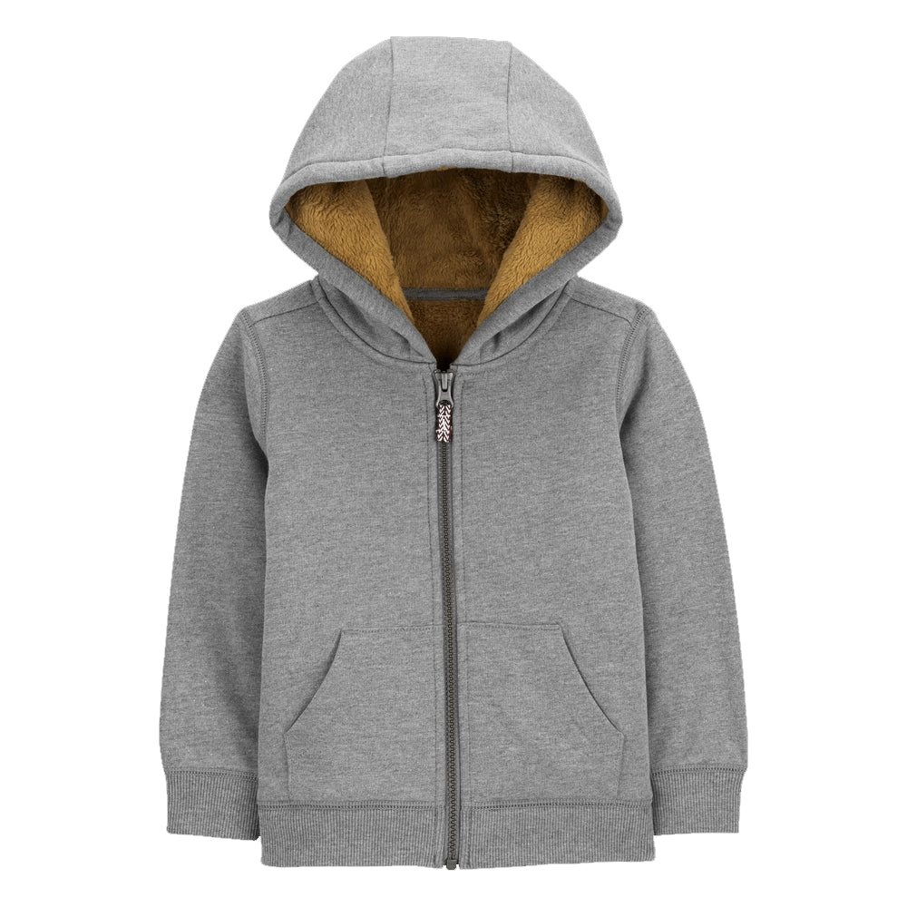 Veste en Polaire Zippée Bébé Carter's - Gris