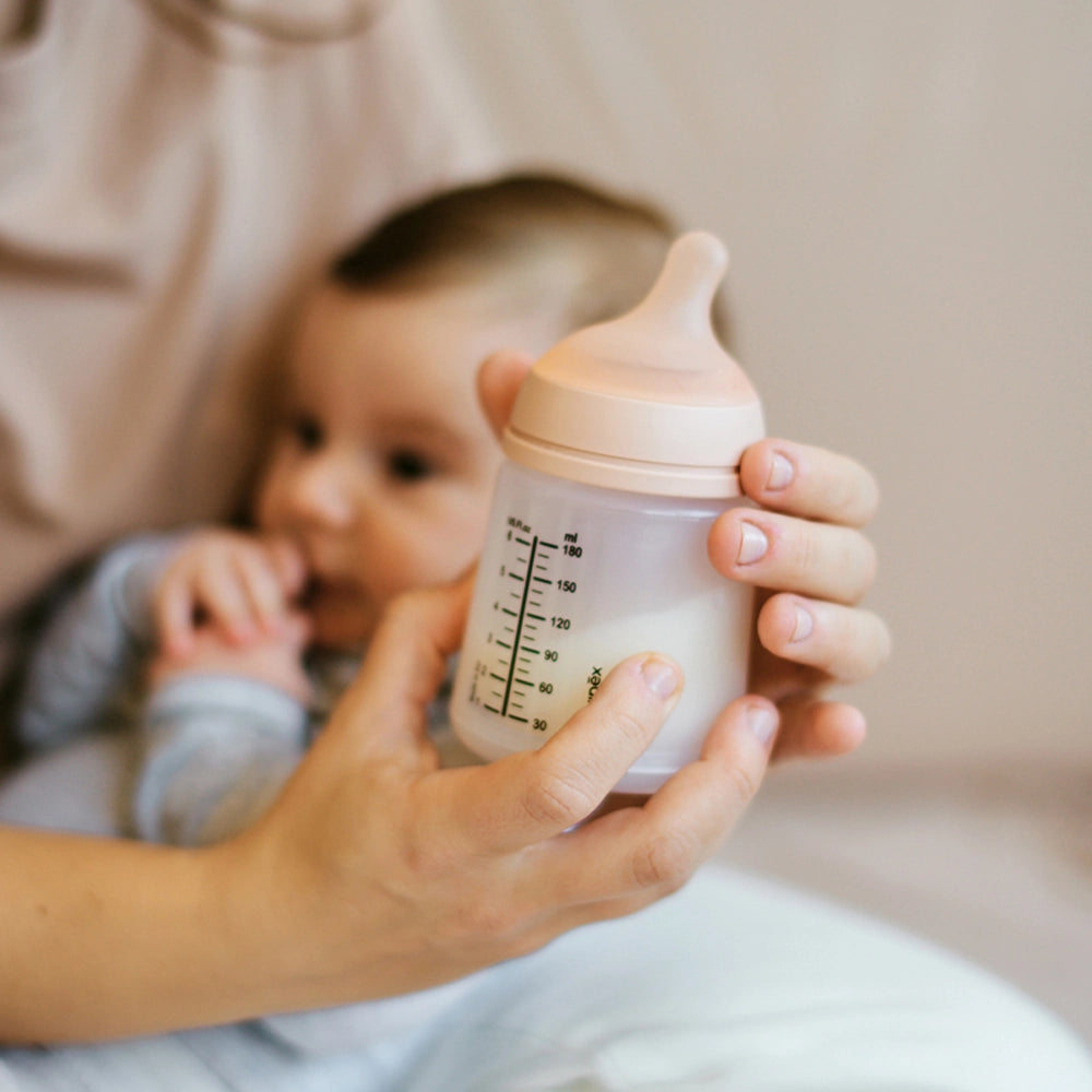 Suavinex Set Zero Zero Biberon Anti-Colique 180ml & Tétine & Poche Silicone de Rechange