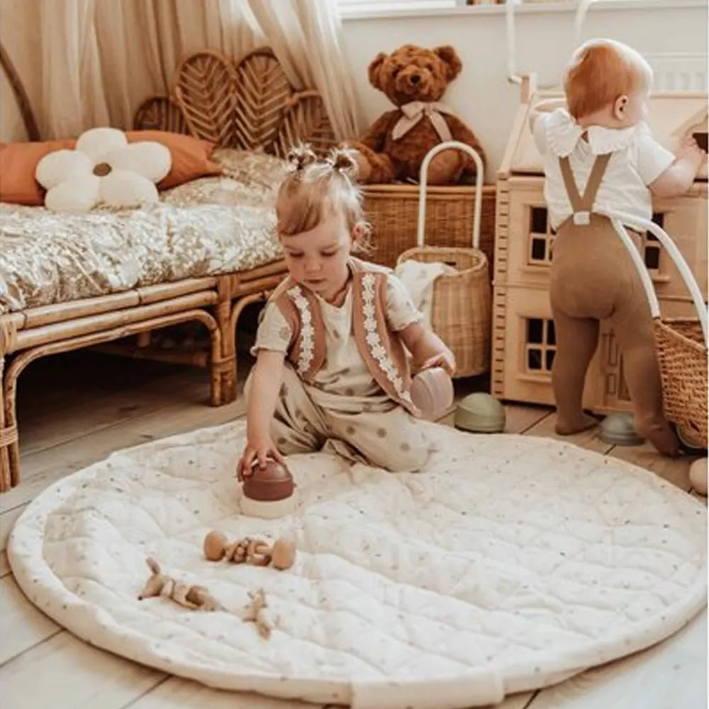 Play&Go Tapis de Jeu 3-en-1 Moon Organic Babymat