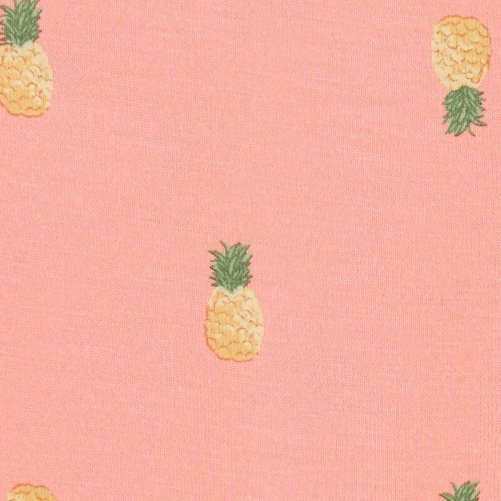Grenouillère Fermeture Éclair Bidirectionnelle Bébé Fille Carter's - Corail Ananas