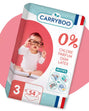 Carryboo Couches Écologiques Taille 3 (4-9kg) 54 unités