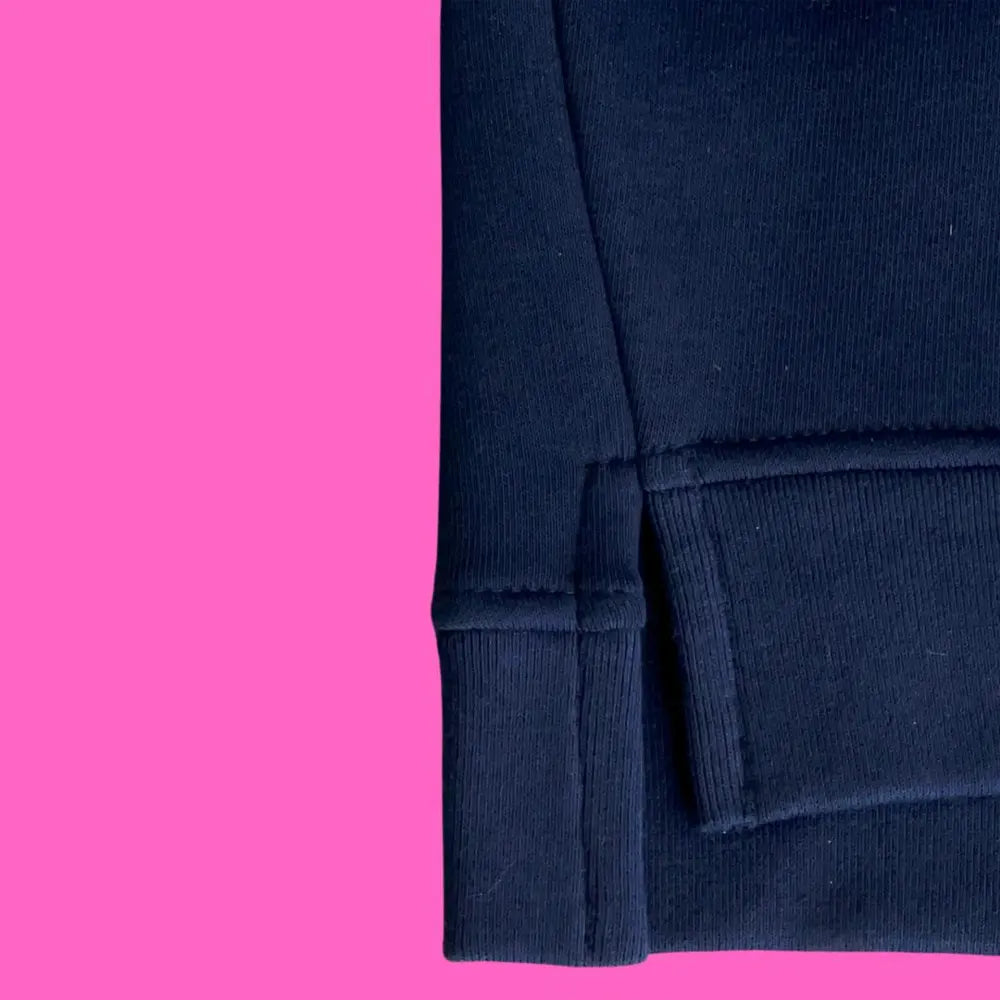 Maïcha Robe En Molleton Hema - Bleu Marine