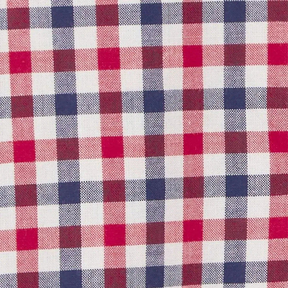 Barboteuse Boutonnée à Carreaux OshKosh - Bleu & Rouge