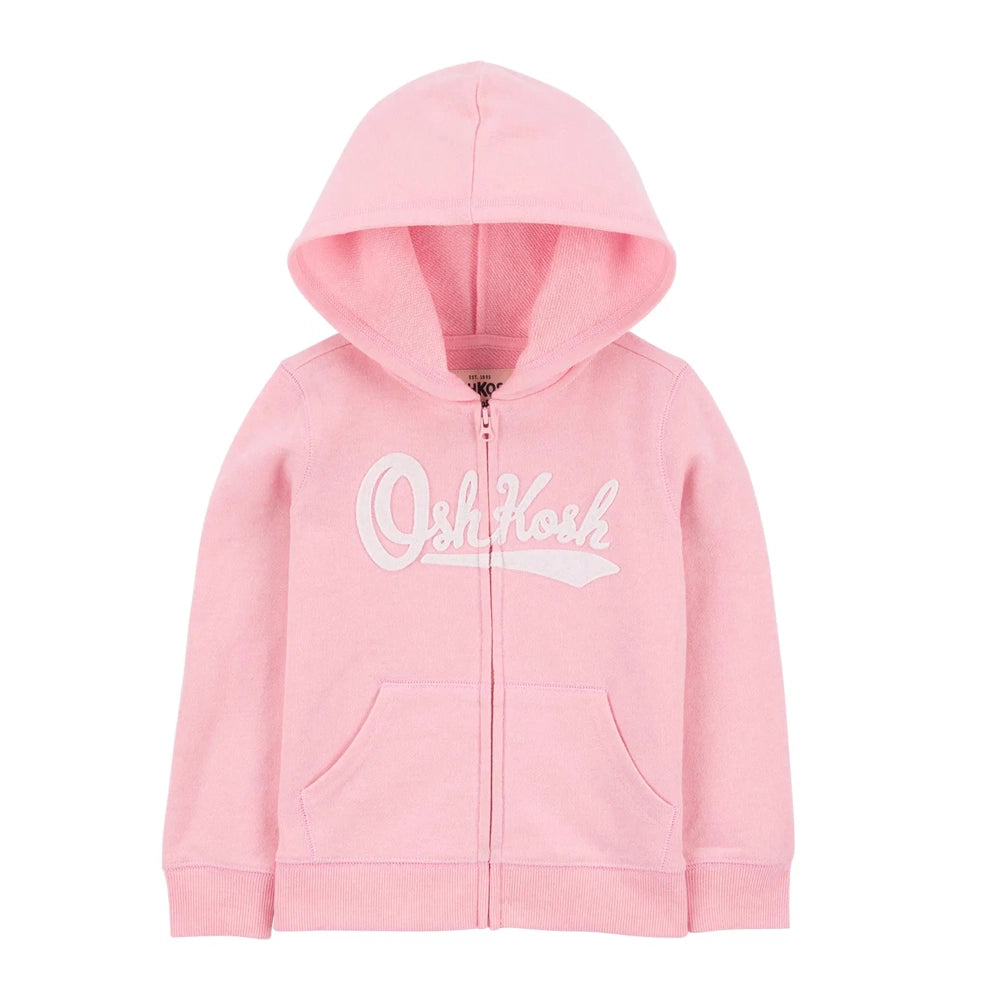 Sweat avec Capuche & Logo Fille OshKosh - Rose