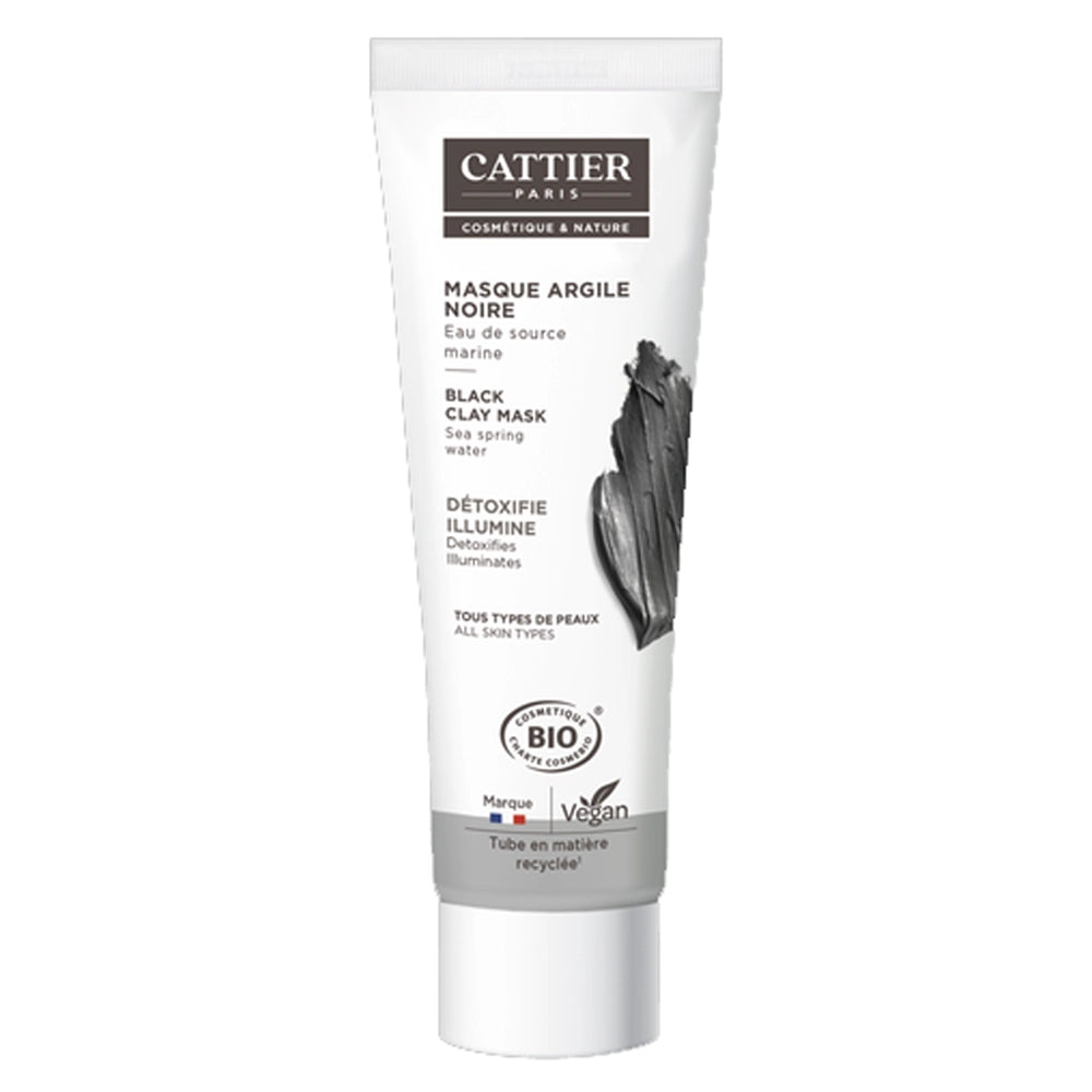 Cattier Mascarilla Arcilla Negra - 100ml