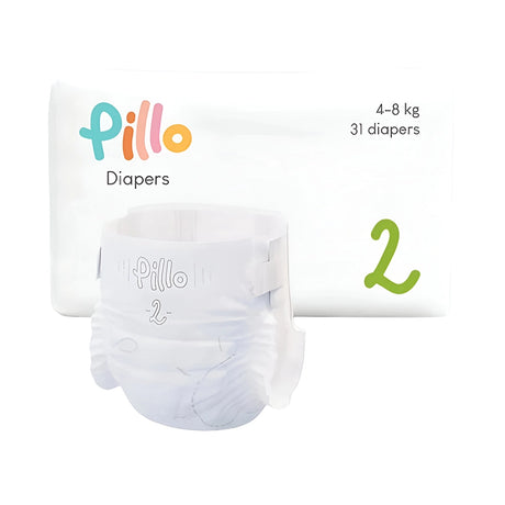 Couches Pillo Taille 2 Mini (4-8kg) 31