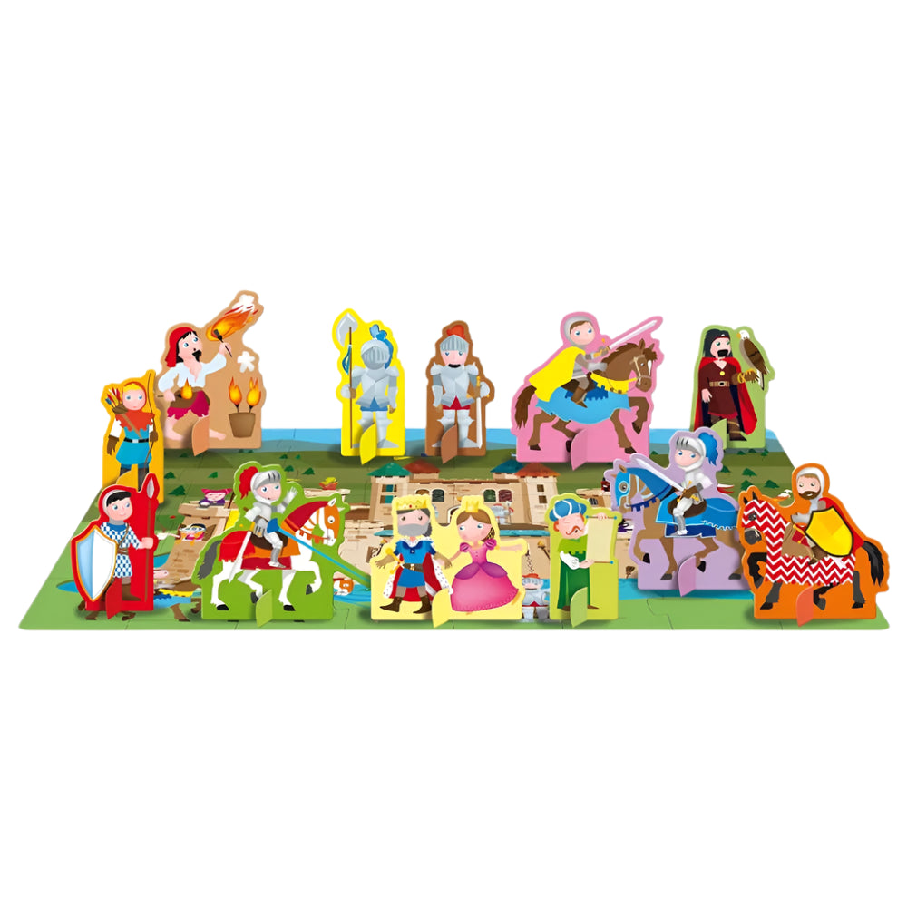 Sassi Lis et Découvre Le Château Des Chevaliers