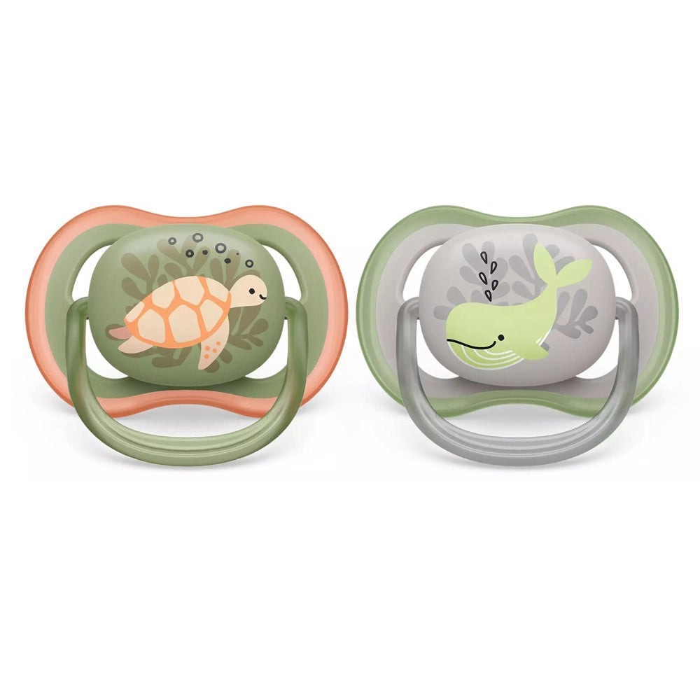 Philips Avent Pack of 2 Ultra Air Pacifiers 6-18m Boy