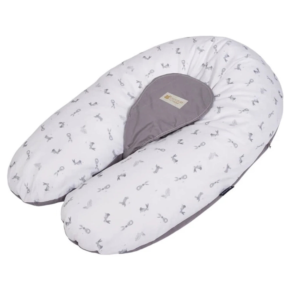 Coussin d'Allaitement & Grossesse 3en1 Multirelax - Lapins