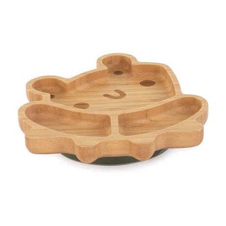 Miniland Assiette en Bois Grenouille