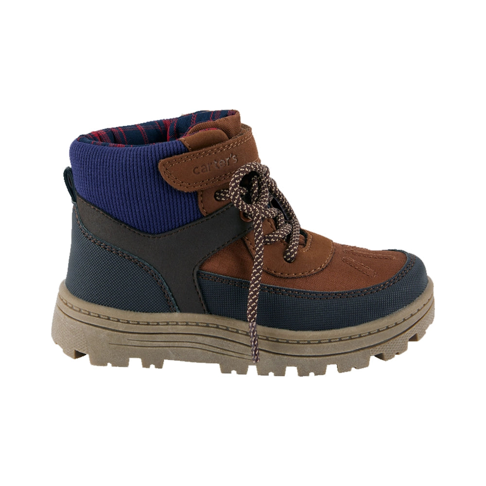 كارترز شوز جزمة عالية الرقبة للمشي - بني