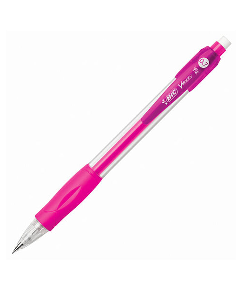 Bolígrafo Bic Velocity 0,7 mm - Rosa