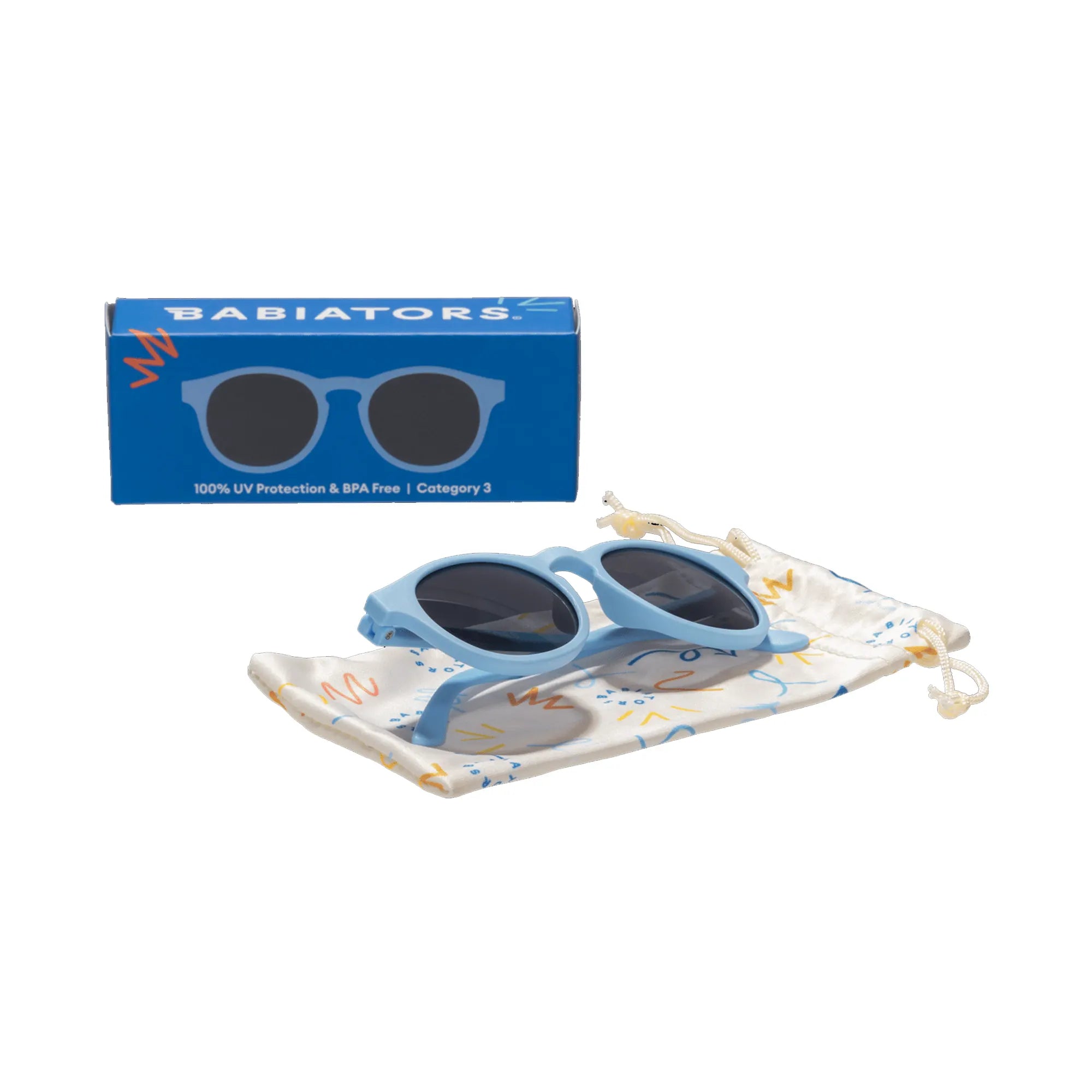 Babiators Gafas de Sol Lentes Ahumados +6 Años – Bermuda Blue