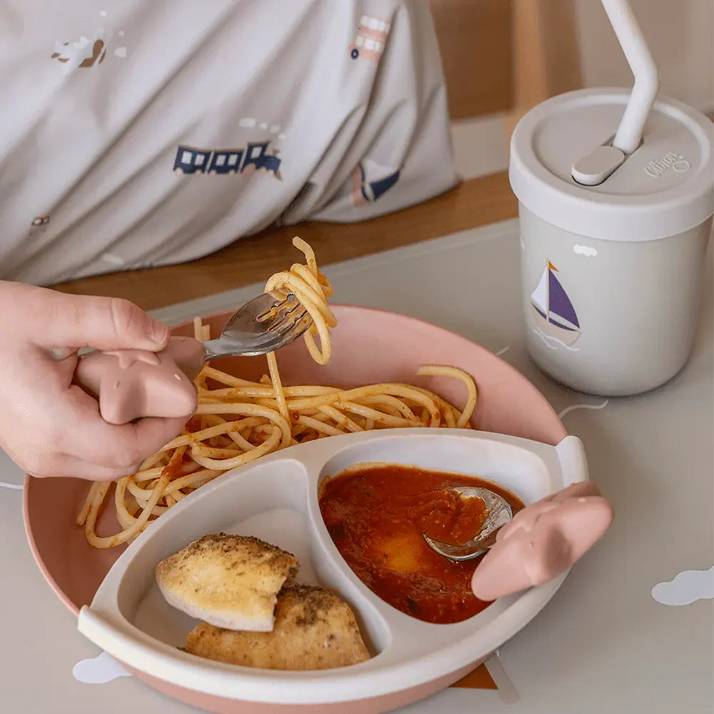 Citron Set Cuillère & Fourchette d’Apprentissage – Stars