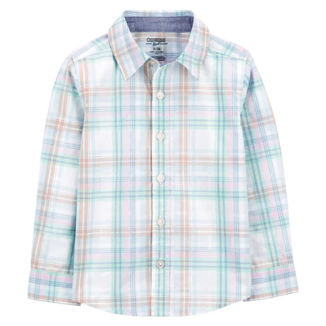 Chemise Boutonnée à Carreaux OshKosh - Multi