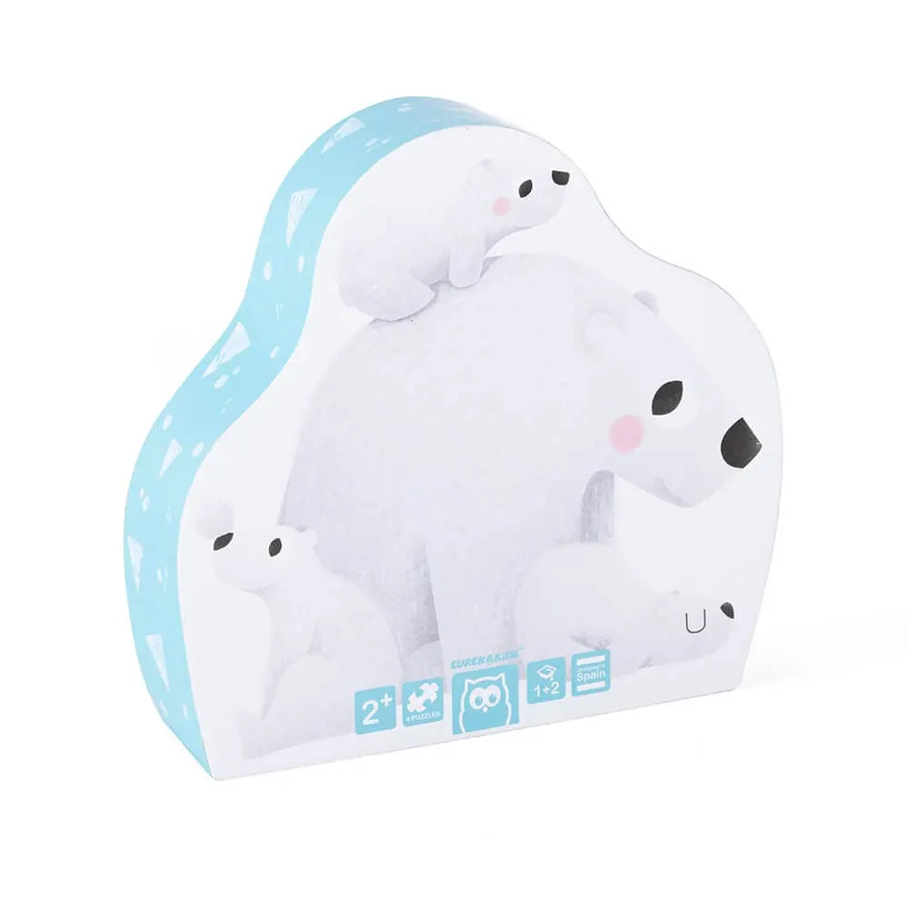 Eurekakids 4 in 1 Evolutionary Puzzle - Polar Animals - 2A+