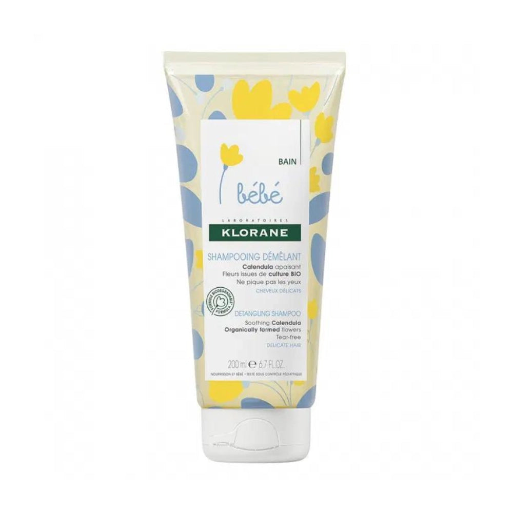 Offre : Klorane Bébé Gel lavant au Calendula 200ml + Shampooing démêlant au Calendula 200ml = Crème Change au Calendula Bio 100ml