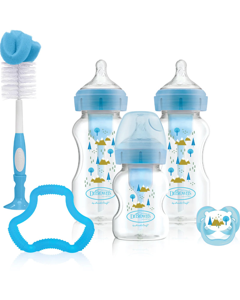 Dr. Brown's Wide Neck Anti-Colic Gift Pack - Blue