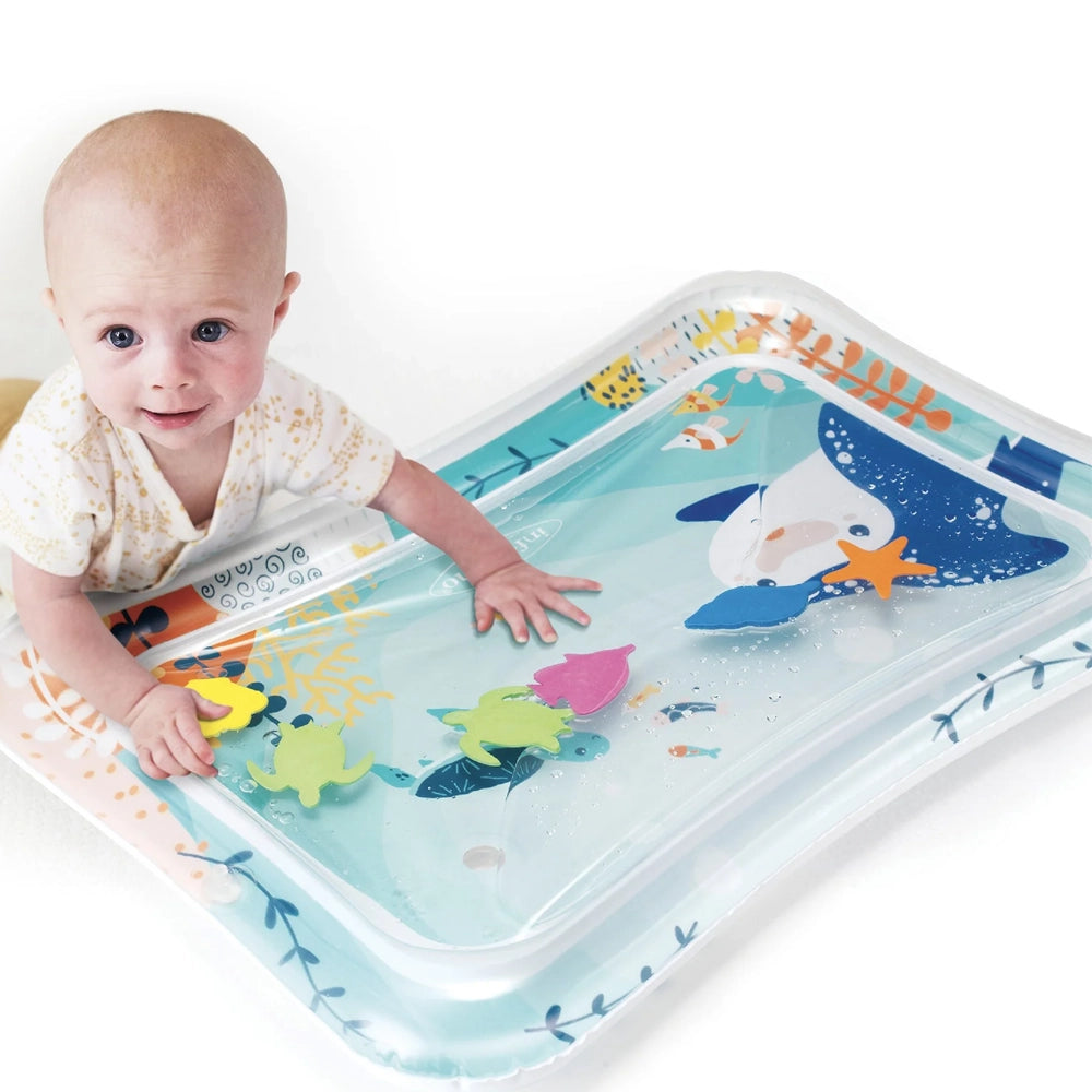 Infantino Grand Tapis D'eau Gonflable Océan - 3M+