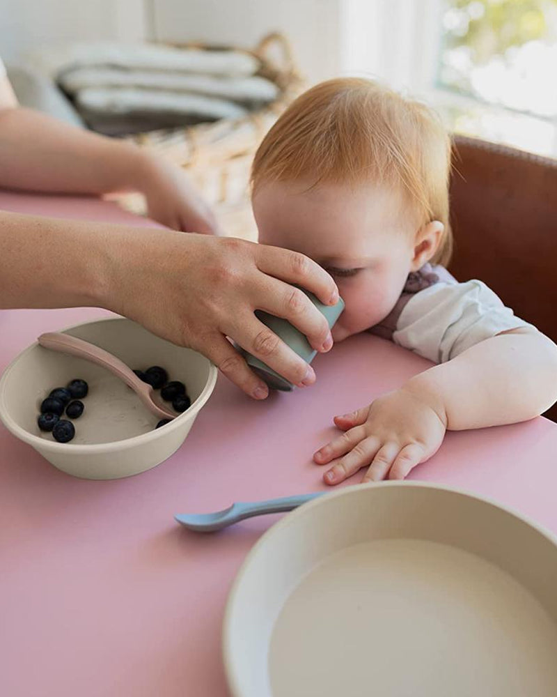 مجموعة اطباق وعاء بيبيز - سادة