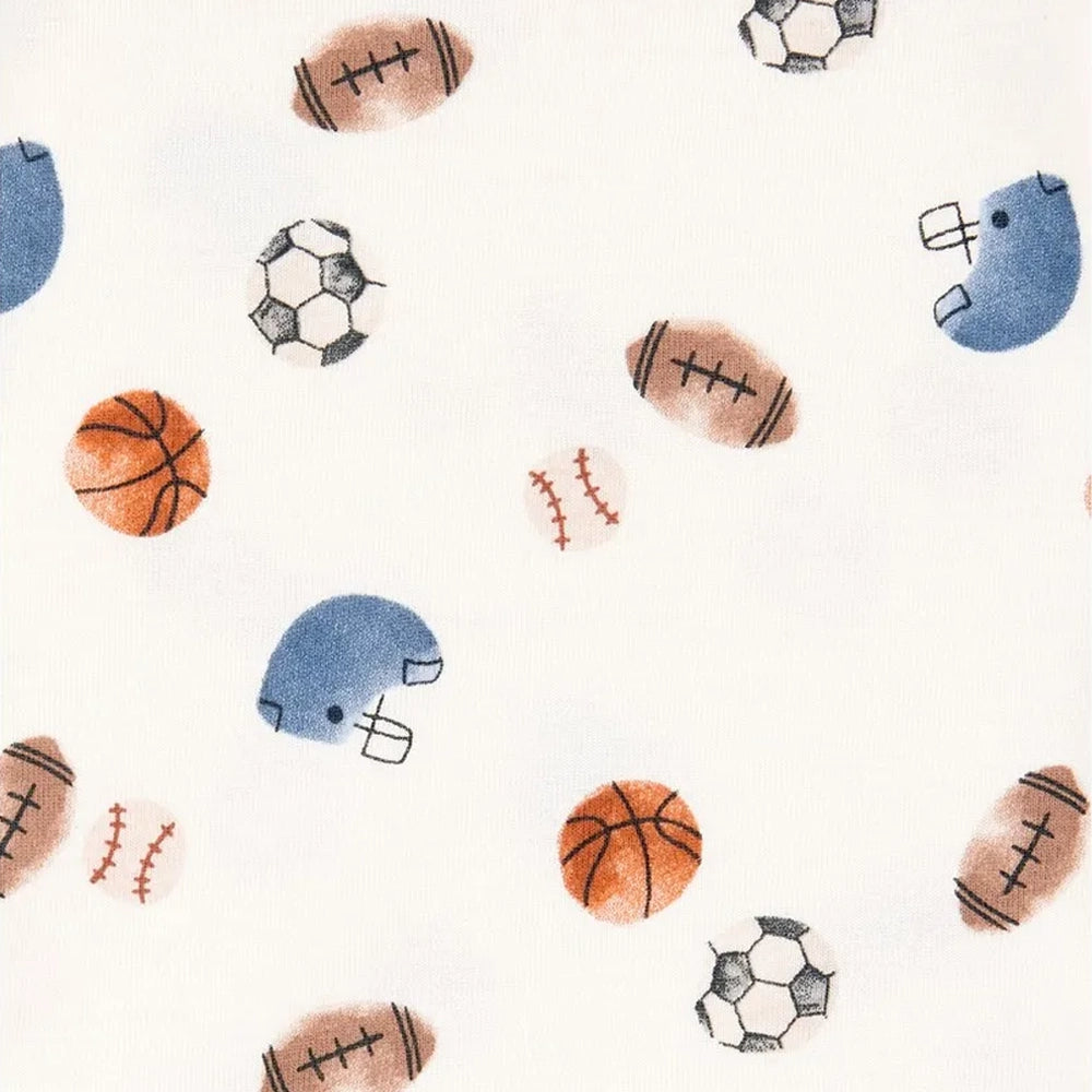 كارترز مجموعة من 5 بوديهات قطنية بأكمام قصيرة للرضع الأولاد