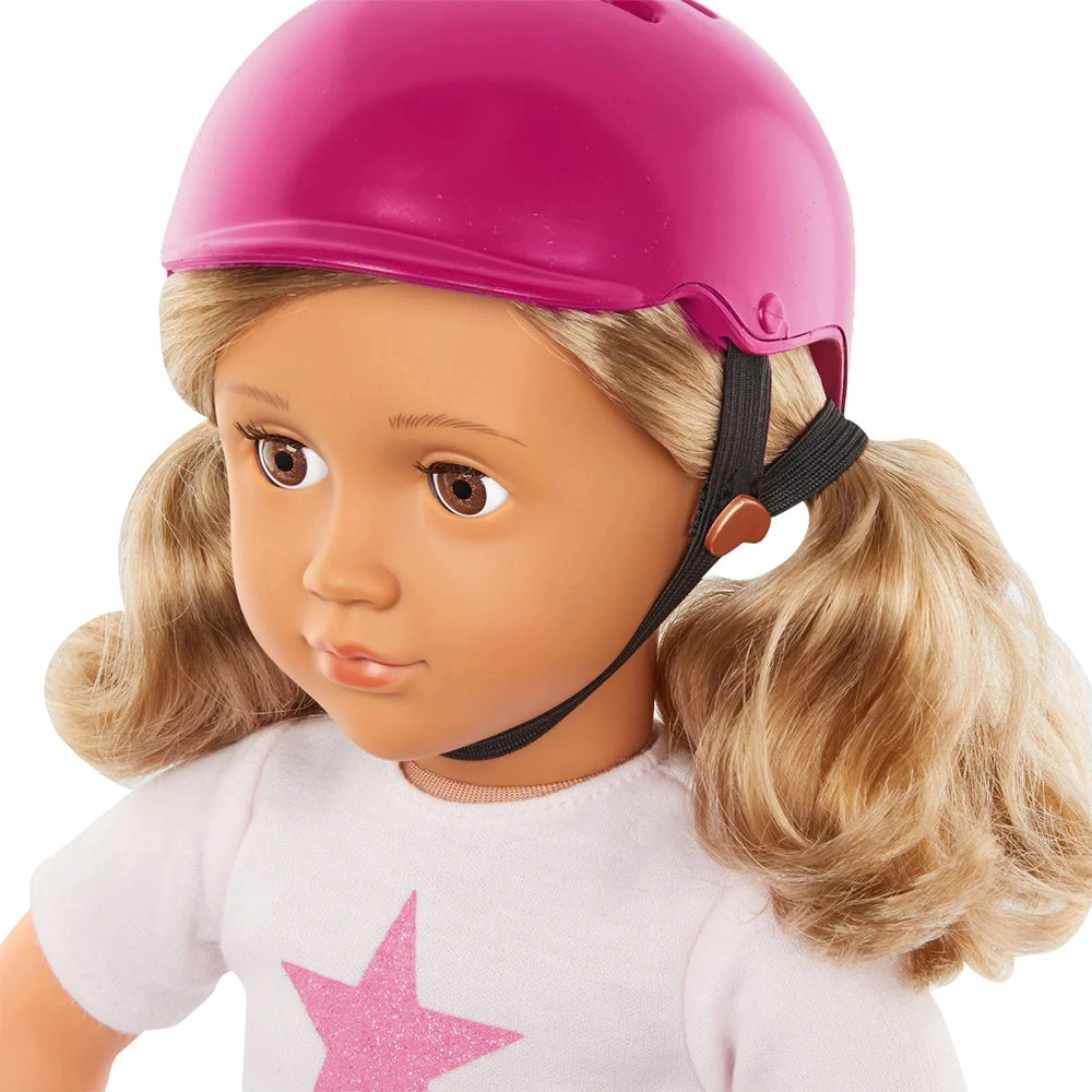 Our Generation Poupée Skateur Posable & Livre d'Histoires 46cm 3A+ - Ollie