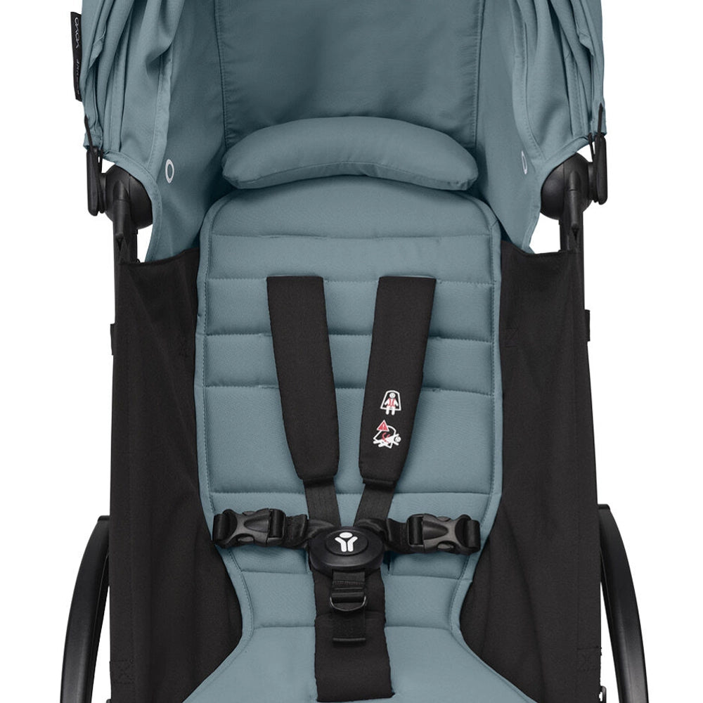 Poussette Stokke® YOYO³ Cadre Noir 6M+ - Aqua