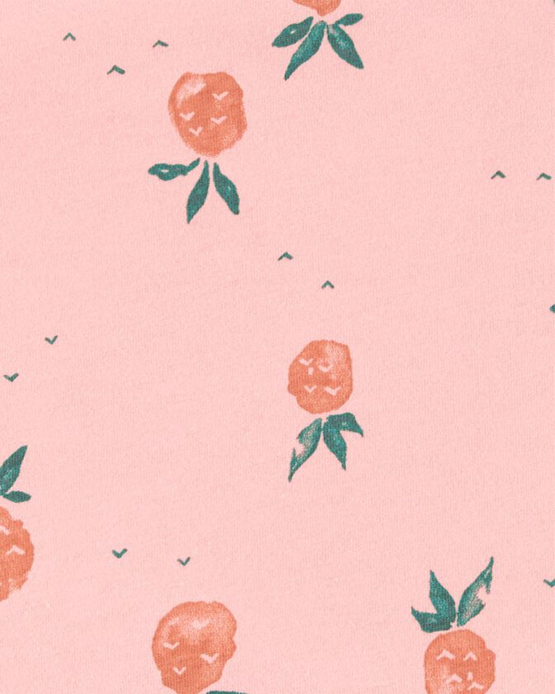 OshKosh Pineapple Print Ruffle Cross Tank Top - Pink