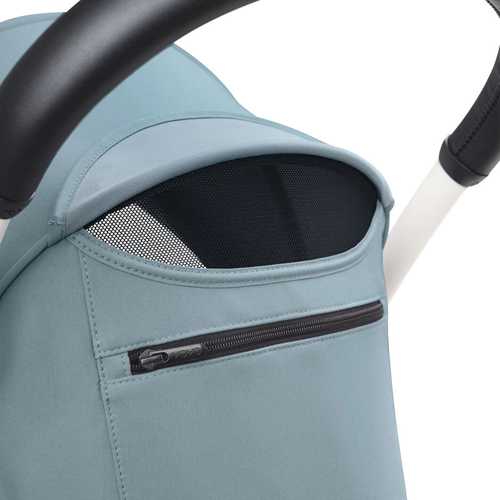 Poussette Stokke® YOYO³ Cadre Noir 6M+ - Aqua
