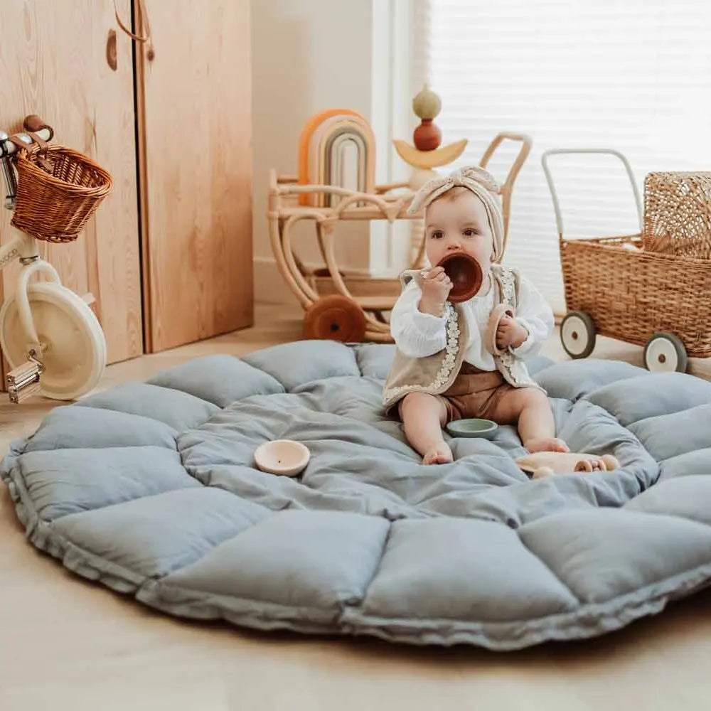 Play&Go Tapis d’éveil 3-en-1 Evolutif Bloom Dusty Blue