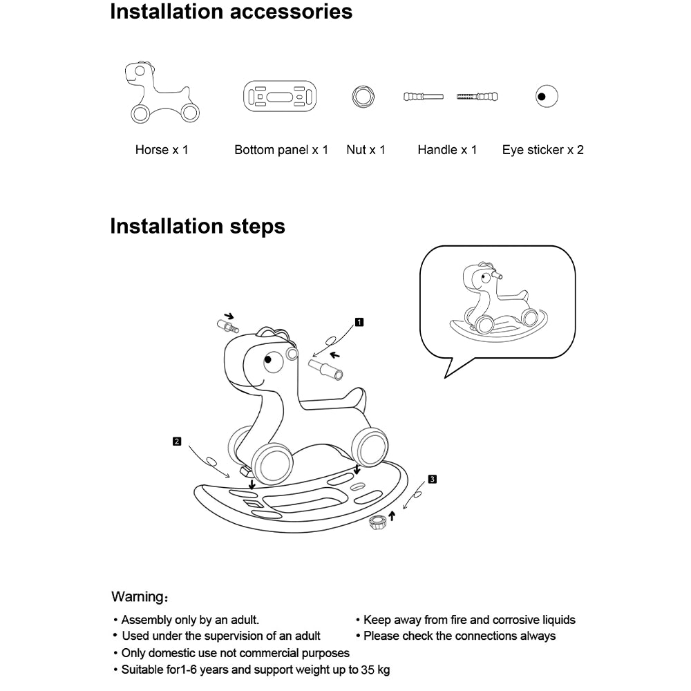 Parc de Jeux (150x180cm) + Maison + Balançoire + Filet de Basketball + Tableau de Dessin + Étagère à Jouets - Marron