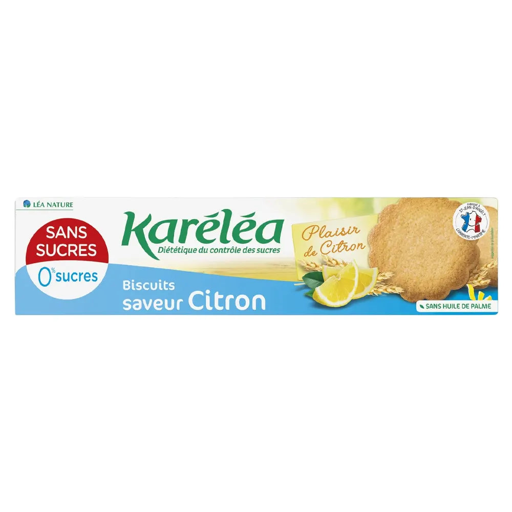 Karéléa Galletas De Limón Sin Azúcar - 132g