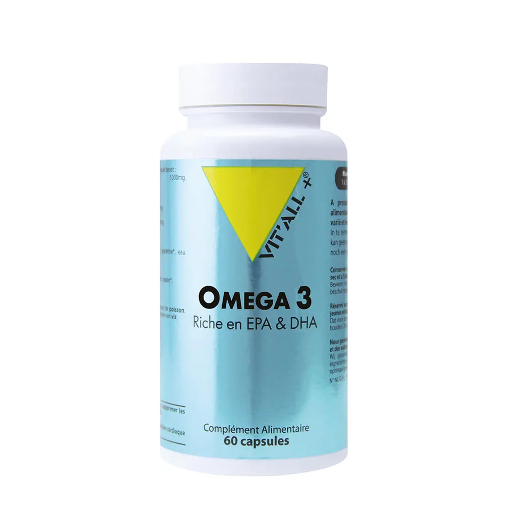 Vit'All+ Oméga 3 - 60 Capsules