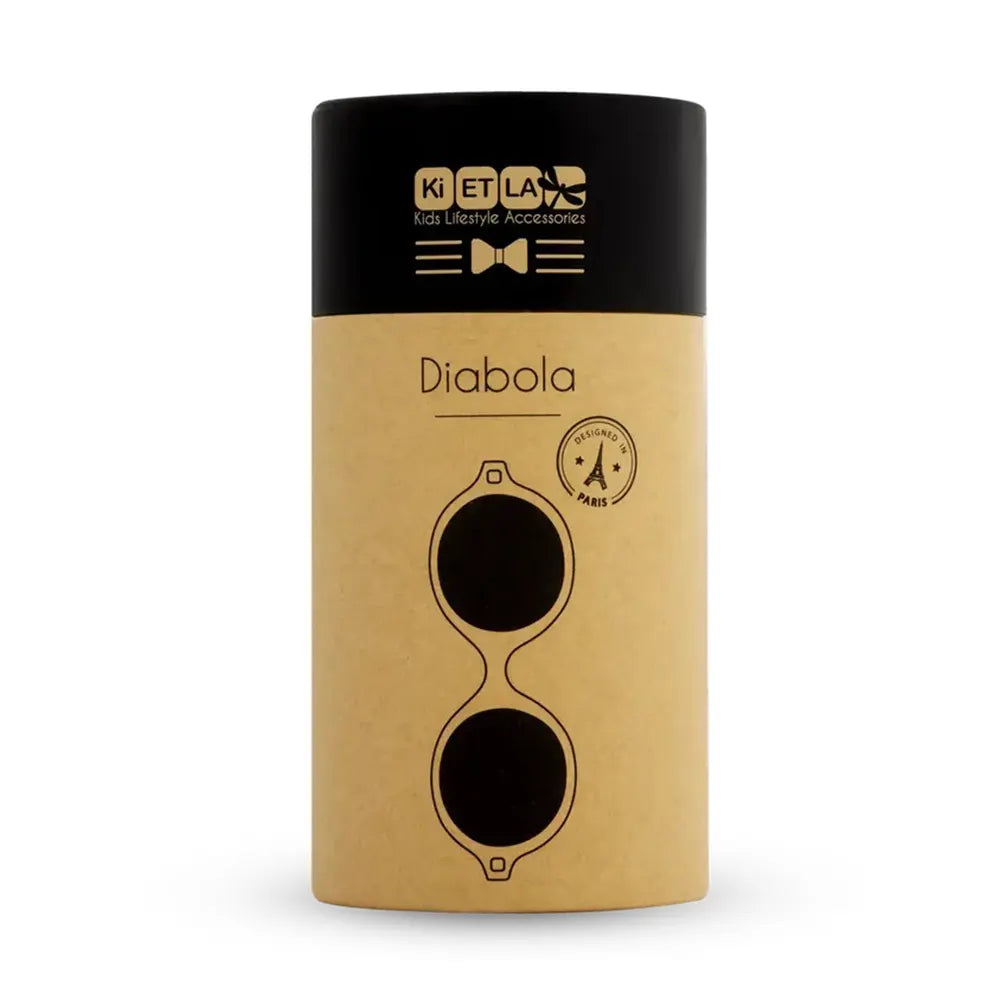 ki ET LA Gafas de sol 0-1 año Diabola - Negro