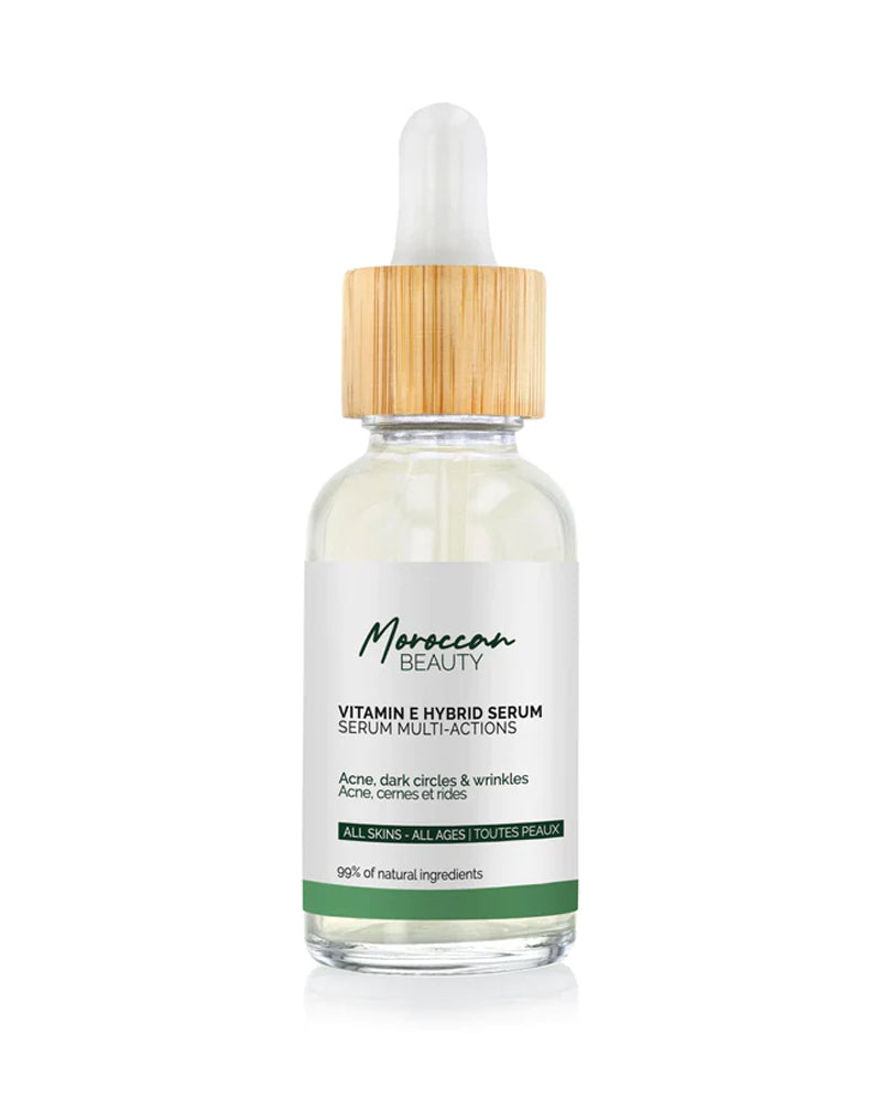 Moroccan Beauty Vitamin E Serum Multi-actions Acné, Cernes et Rides - 30ml