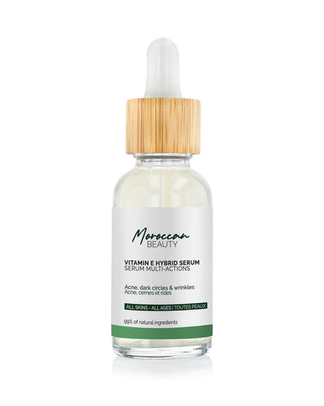 Moroccan Beauty Vitamin E Serum Multi-actions Acné, Cernes et Rides - 30ml
