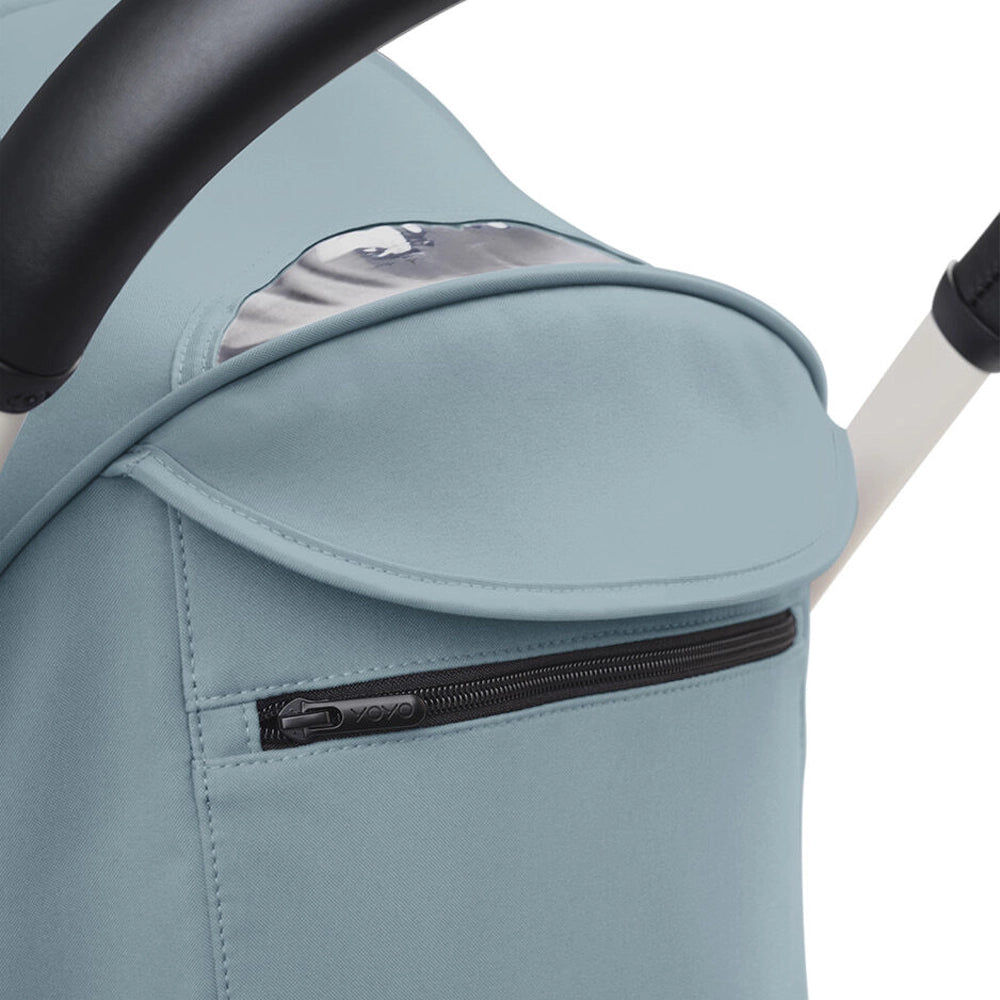 Poussette Stokke® YOYO³ Cadre Noir 6M+ - Aqua