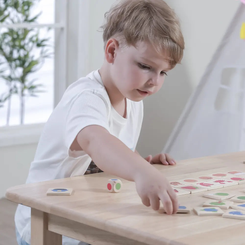 Viga Toys Ensemble de Puzzle d'Apprentissage Couleurs 3A+