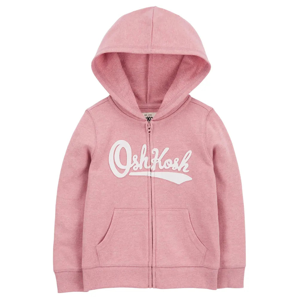 Sweat Zippée en Molleton OshKosh - Rose